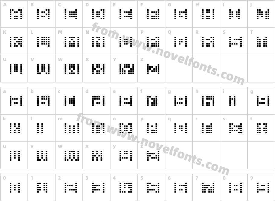 Pica Hole - MRSTCharacter Map