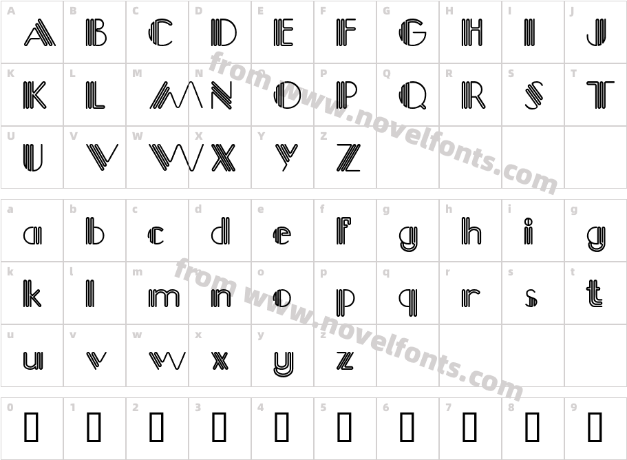 PicadillyCharacter Map