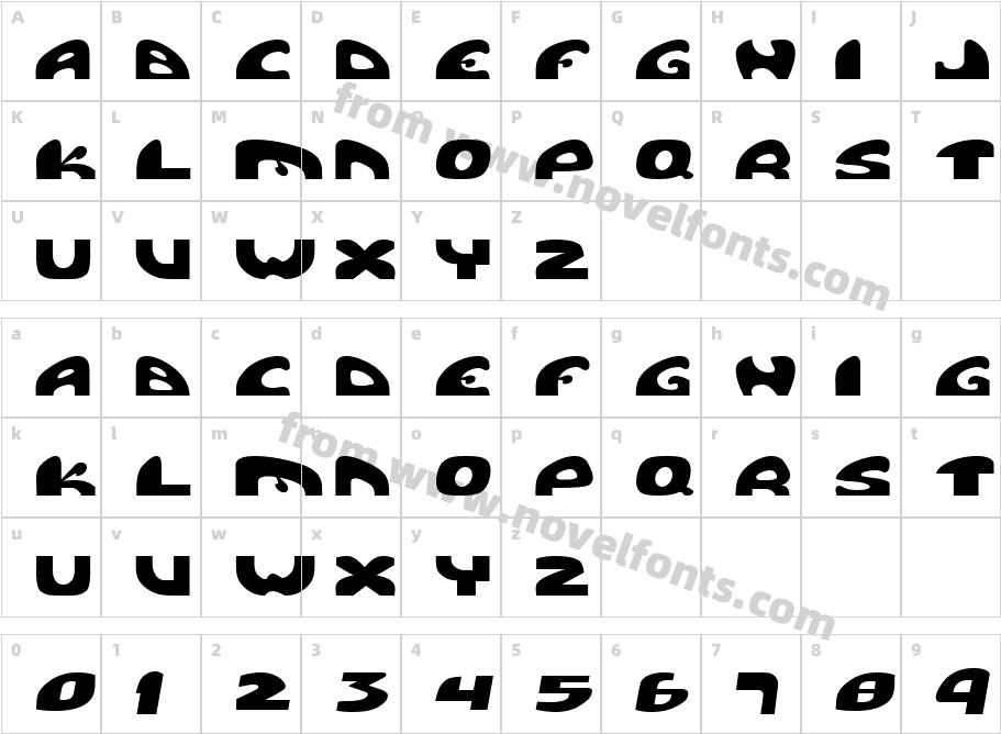 PigpenCharacter Map