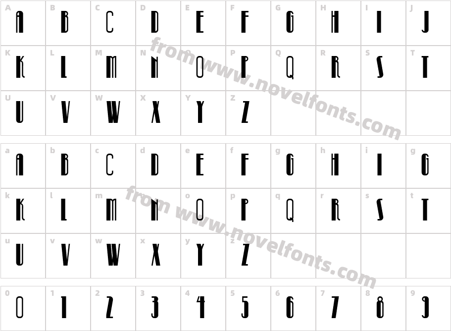 PinballWhizNFCharacter Map