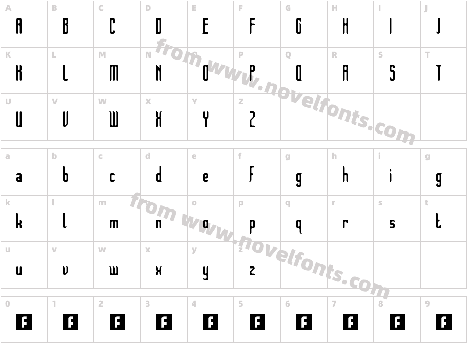 Pinophyta  RegularCharacter Map