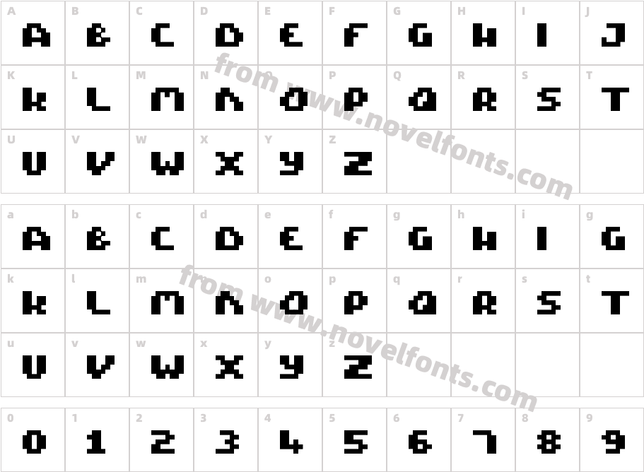 Pixel TacticalCharacter Map