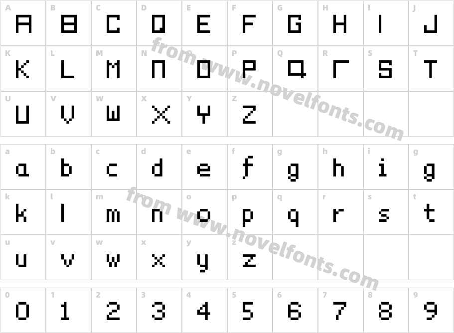 PixelYourLifeCharacter Map