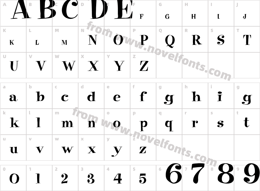 PixieCharacter Map