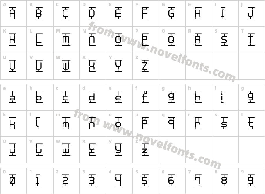 PlamoCharacter Map