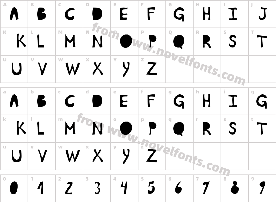 PlumonCharacter Map