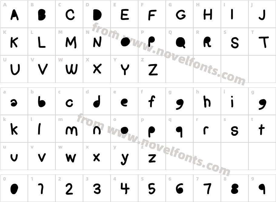 PocketCharacter Map