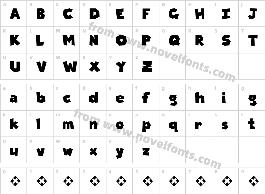 Polygon PartyCharacter Map