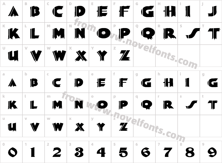 Poster-Extended  NormalCharacter Map