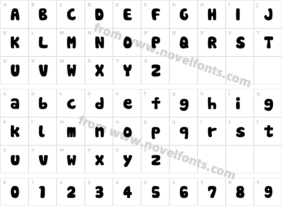 PouCharacter Map