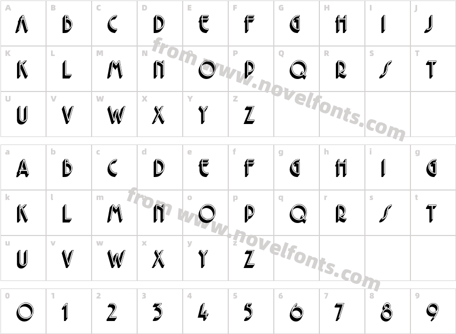 PremierEF-ShadedCharacter Map