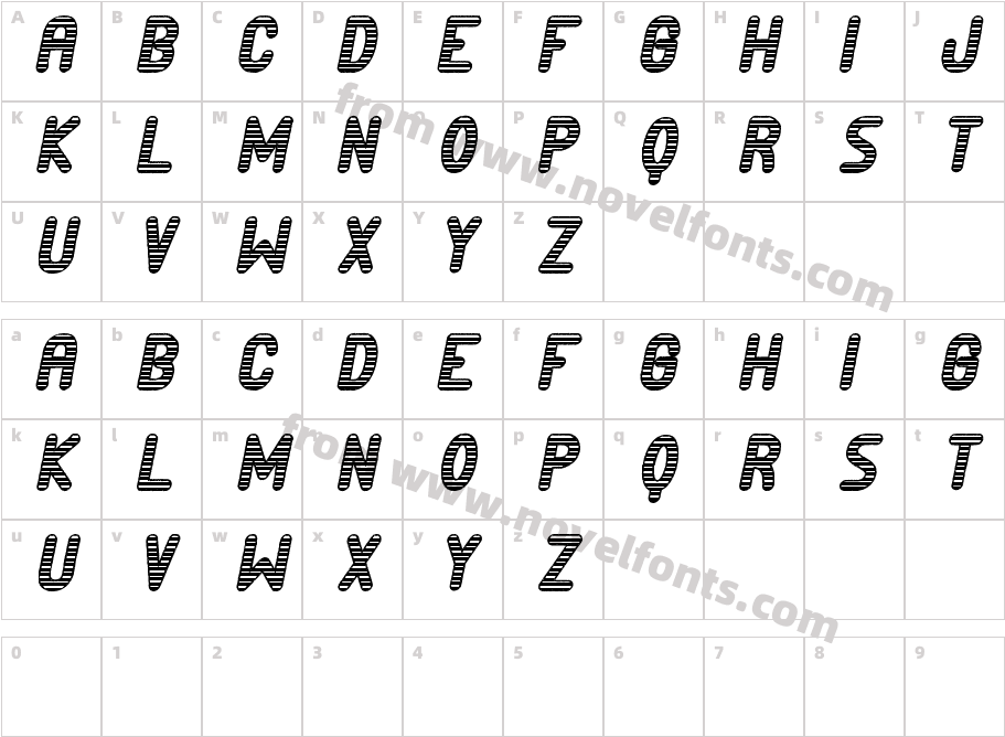 Presidiario StCharacter Map