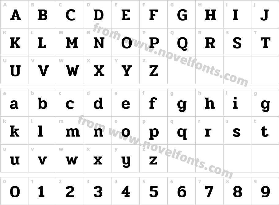 Pridi-SemiBoldCharacter Map