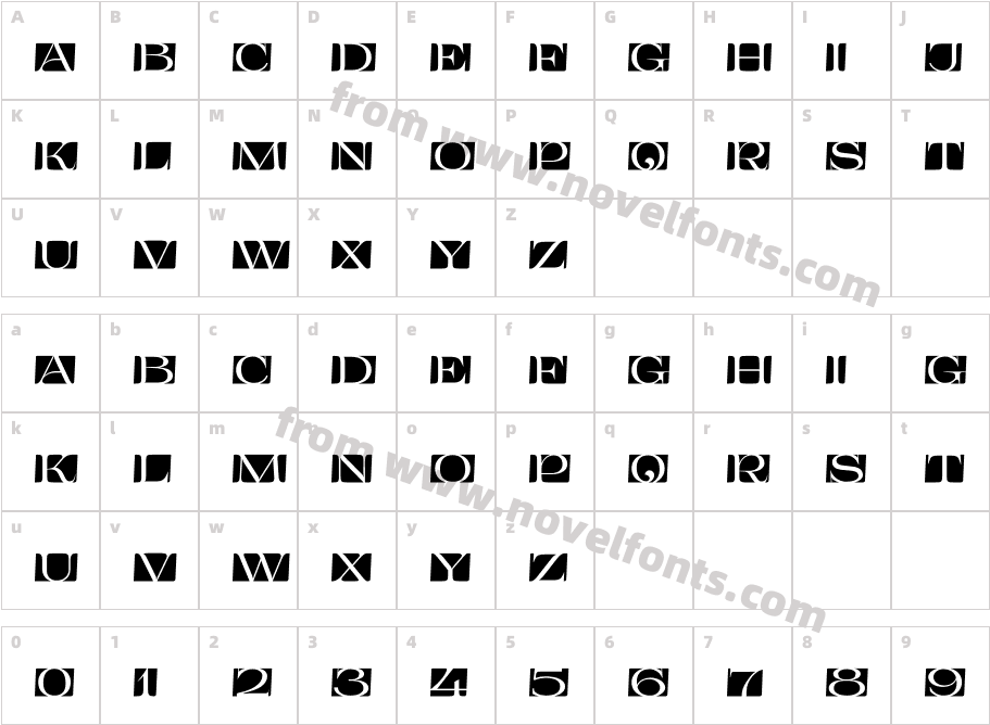 PrimedivaCharacter Map