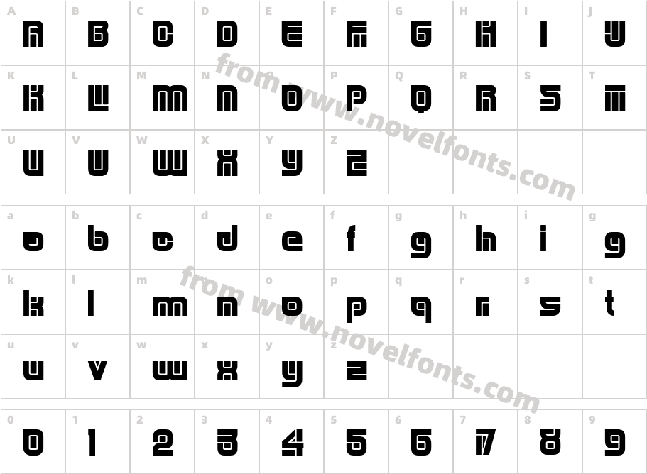 PrincipalityCharacter Map