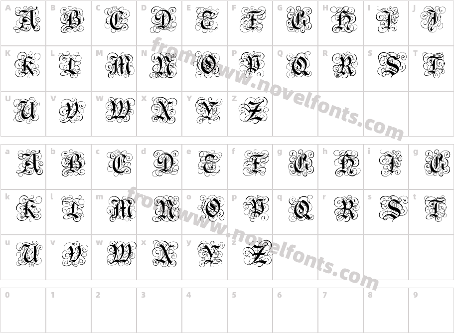 ProdigalCharacter Map