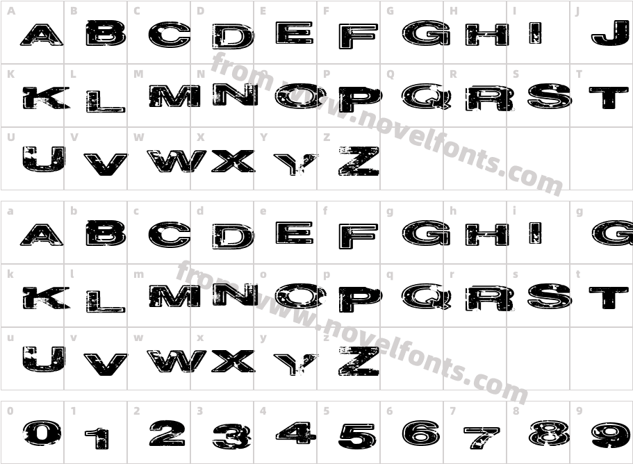 Project ZCharacter Map