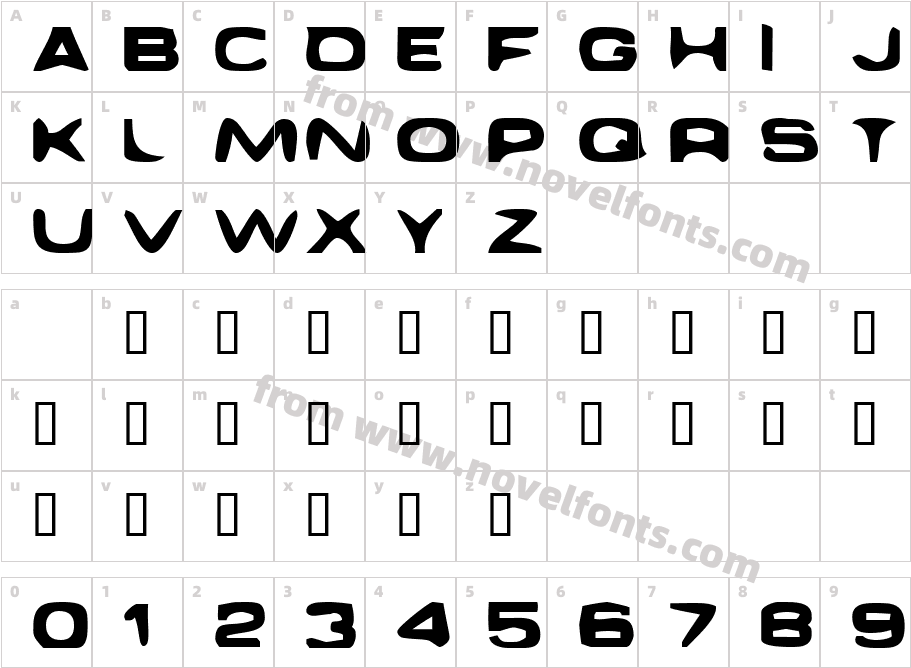 Daggmask NormalCharacter Map