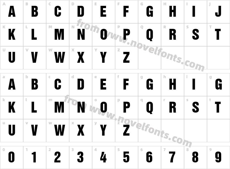 .VnHelvetInsH MediumCharacter Map