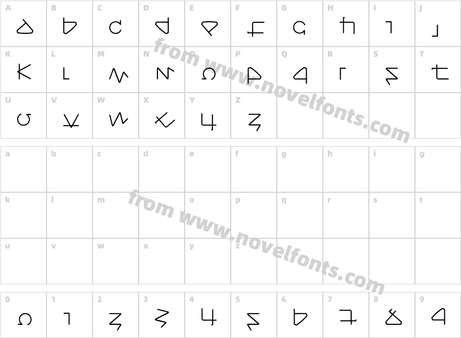 ProzacPlainCharacter Map