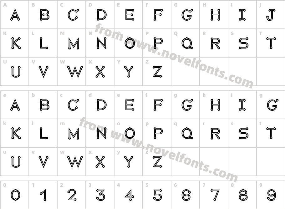 Pruspic OpenfaceCharacter Map