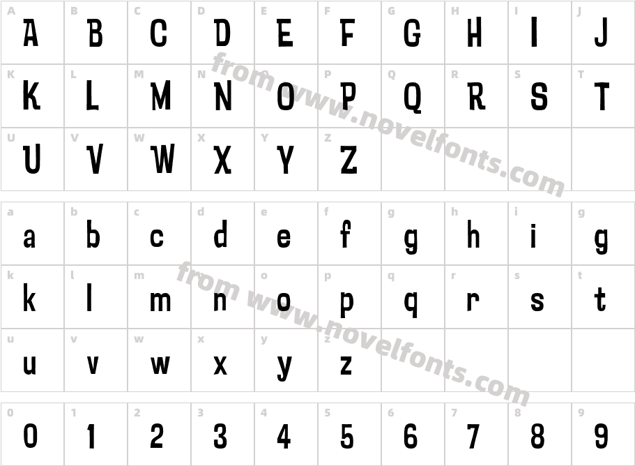 PsychatronicCharacter Map