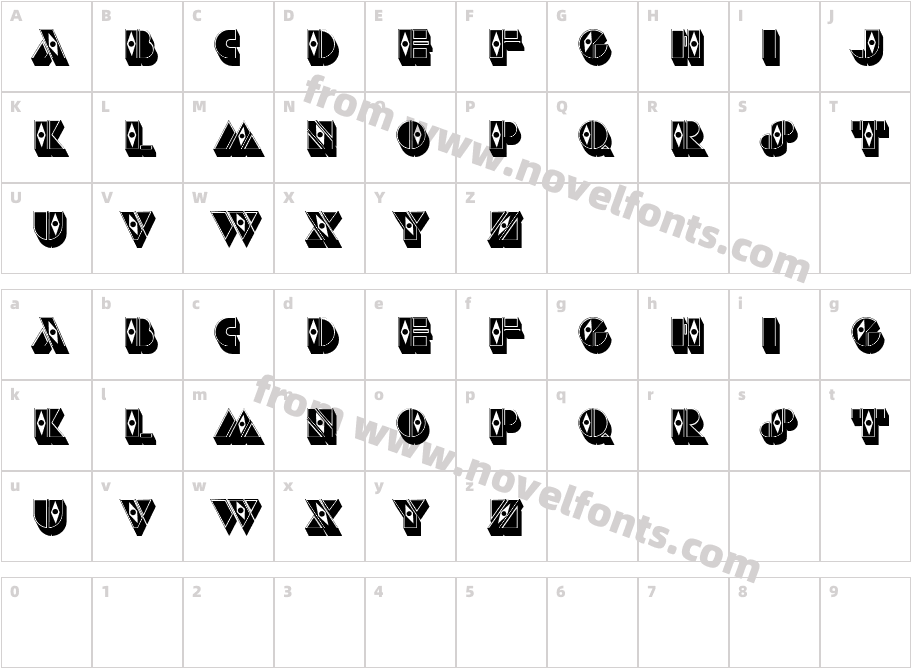 Psychic Fortunes Filled RegularCharacter Map