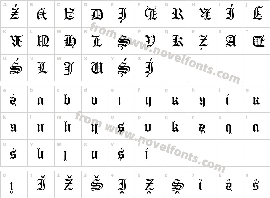 Ptgul-Old Patchouli TextCharacter Map