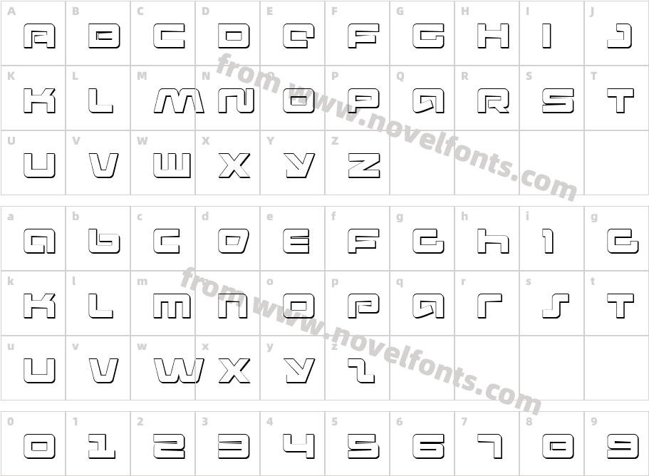 Pulse Rifle 3DCharacter Map