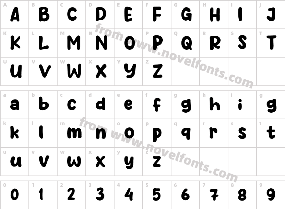 Purple SmileCharacter Map