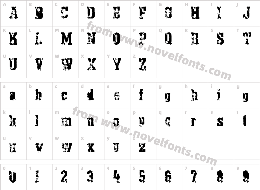 PythonianDeluxeCharacter Map