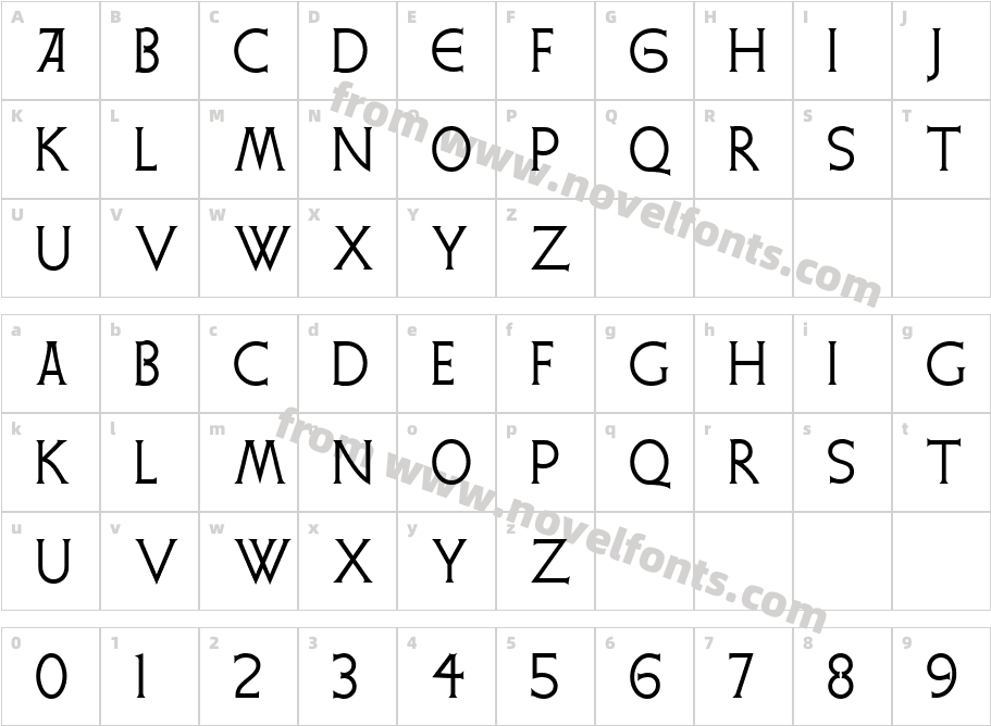 Quadrivium NFCharacter Map