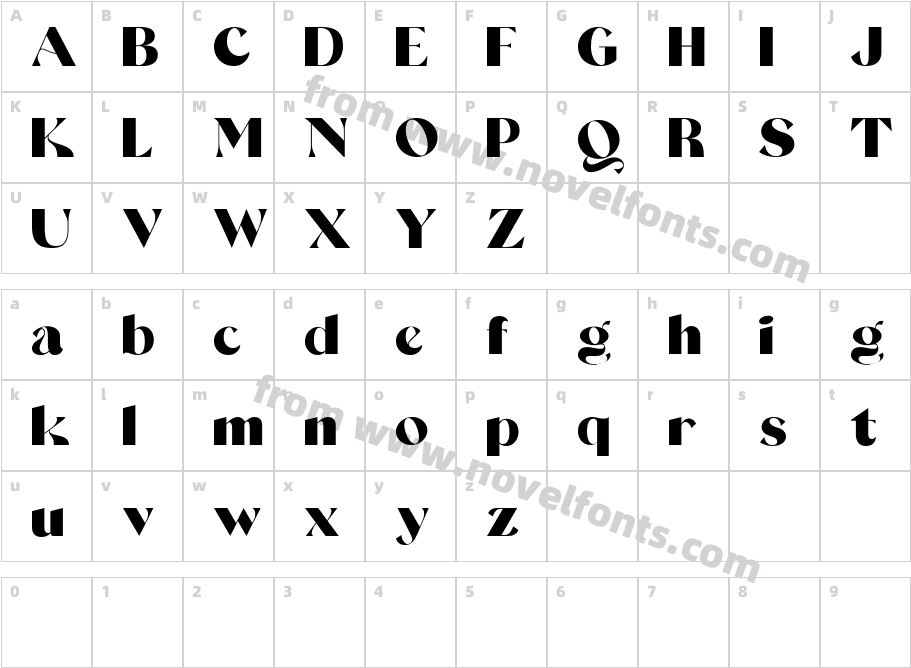 QuakerFREECharacter Map