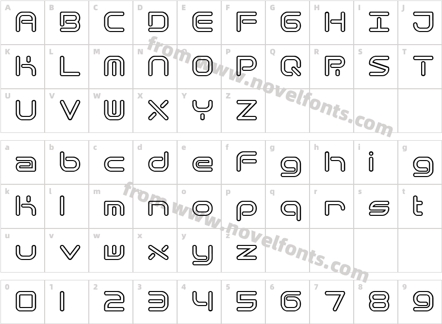 Quantum Round Hollow BRKCharacter Map