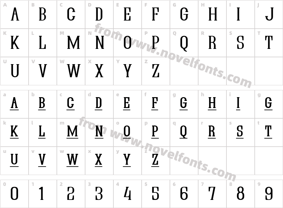 Quastic Kaps LineCharacter Map