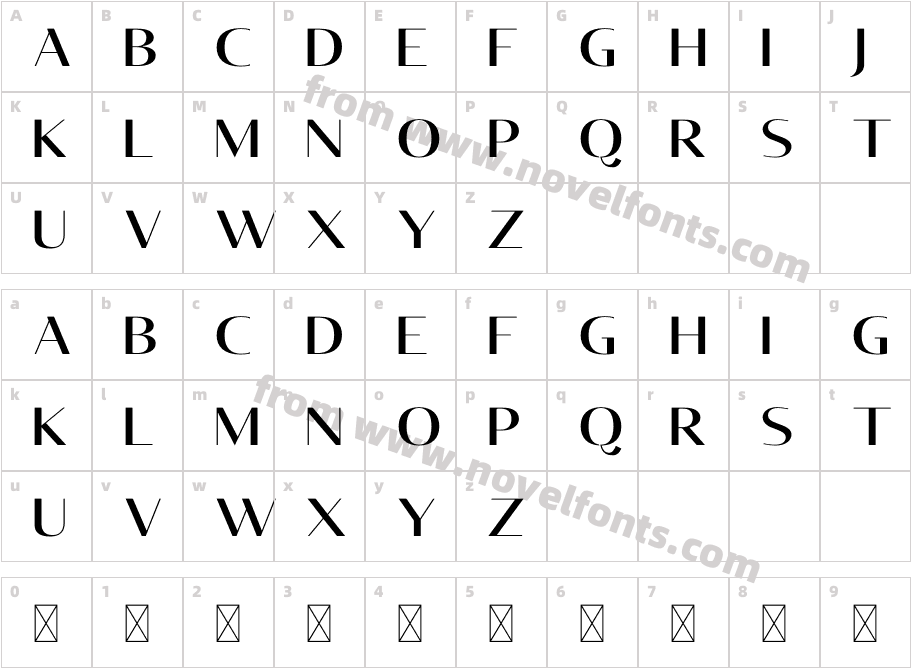 Quebec TrialCharacter Map