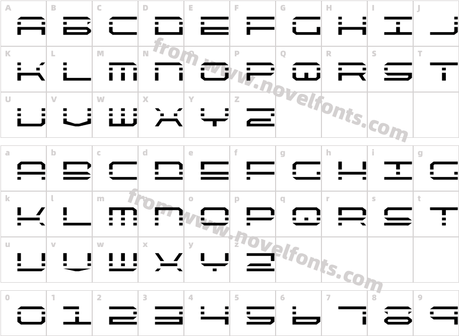 QuickQuickCharacter Map