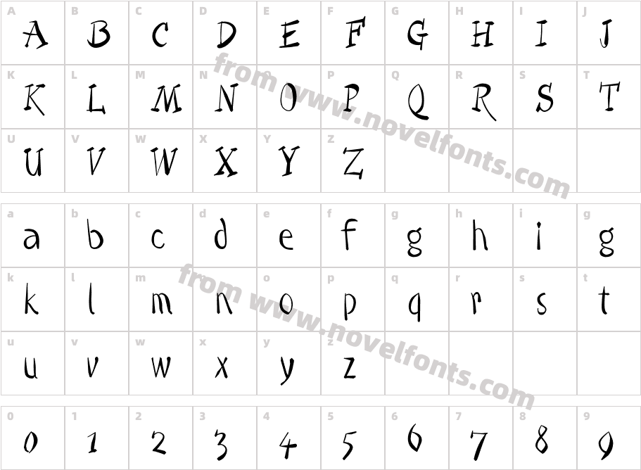 Quill-ExtraCharacter Map