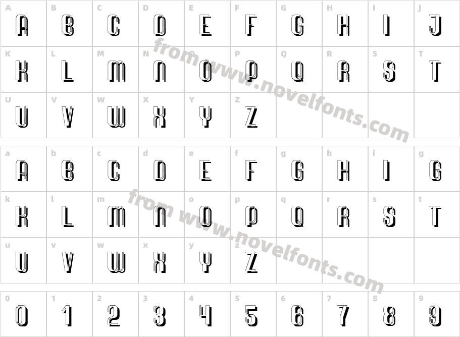 Quimbie ShaddowCharacter Map