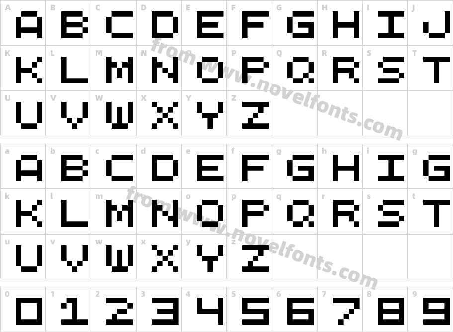 QuinqueFiveCharacter Map