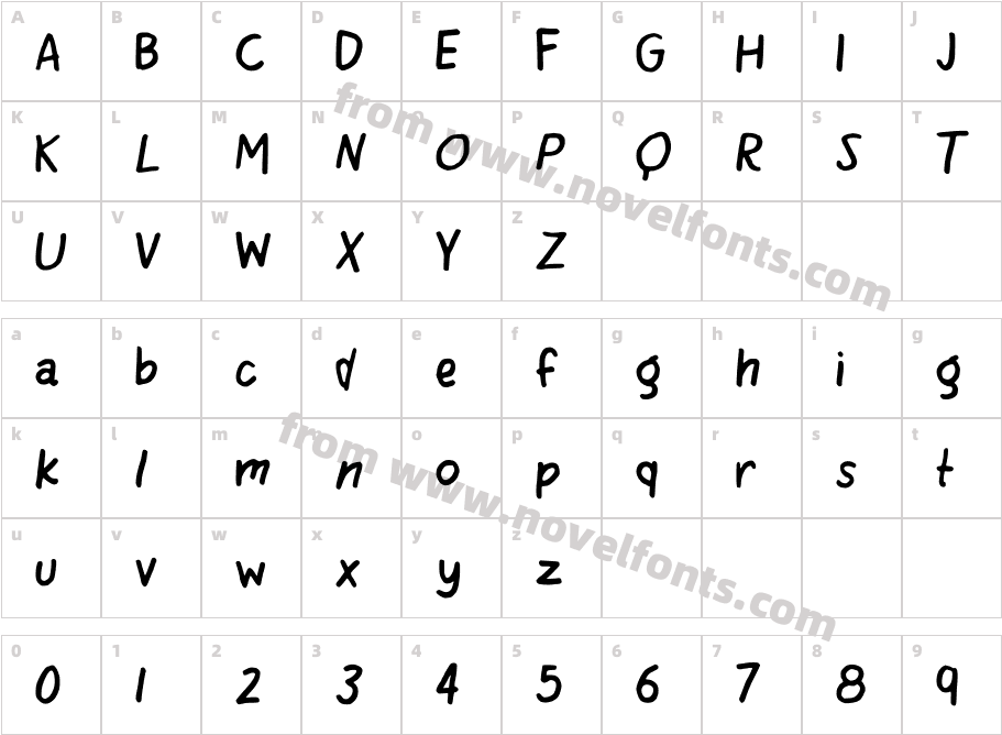 QuirkingCharacter Map