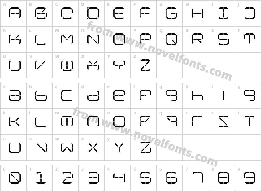 R-2014Character Map