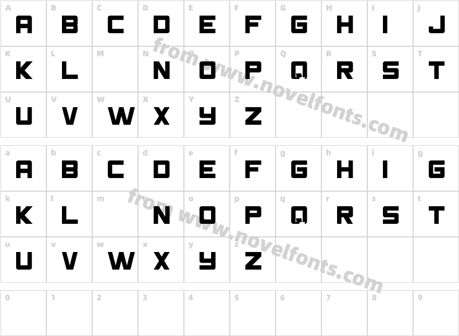 RCNCharacter Map