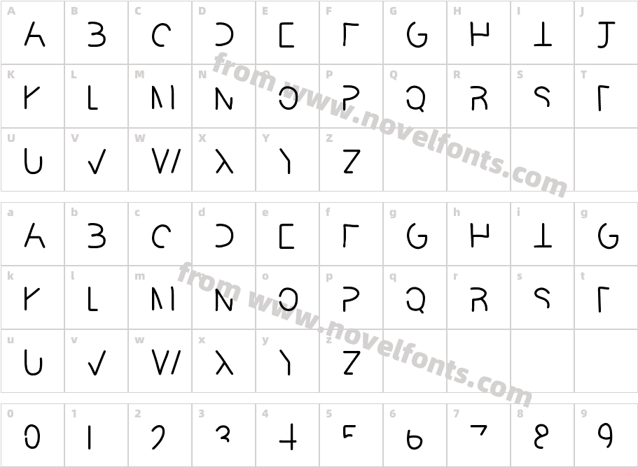 READABLECharacter Map