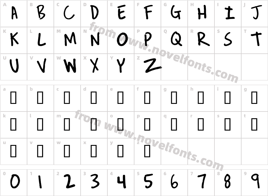 REVEREND JOSHCharacter Map