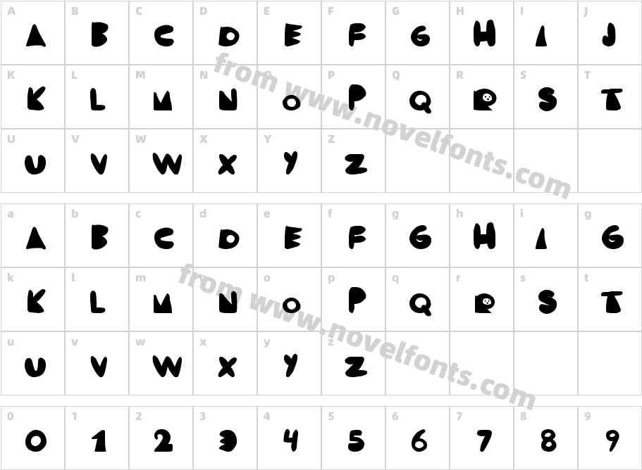 RODRIGOCharacter Map