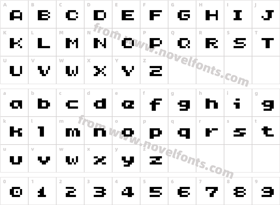 ROTORboyCharacter Map