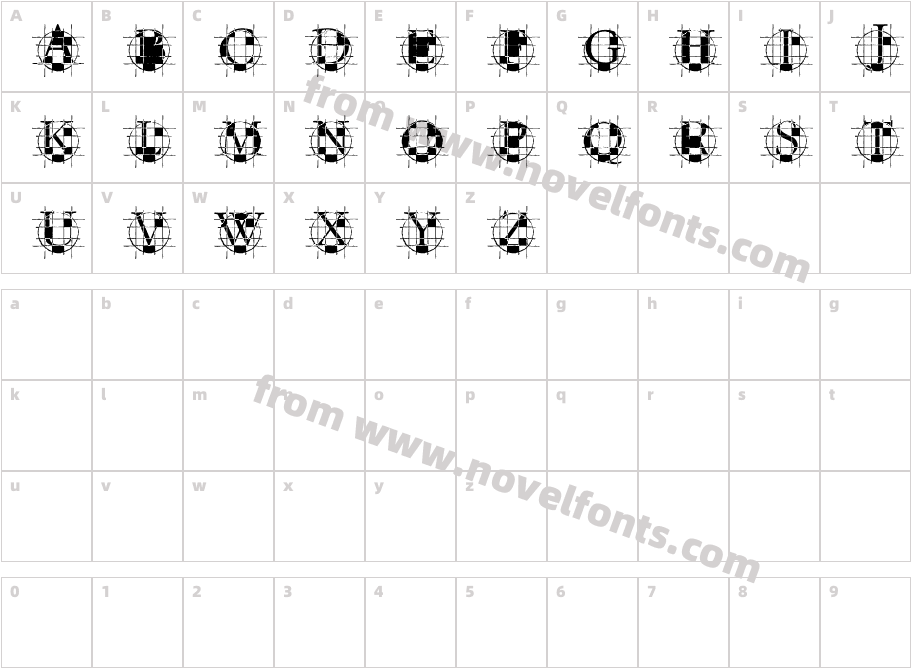 ROundGraphCharacter Map