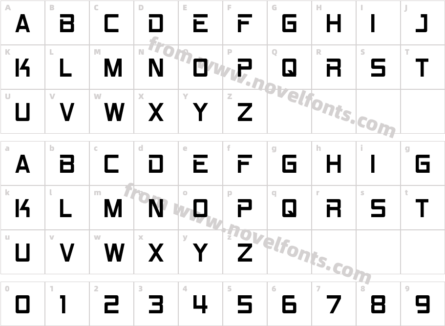 RPMCharacter Map