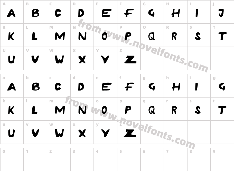 RUSHDA FunkyCharacter Map